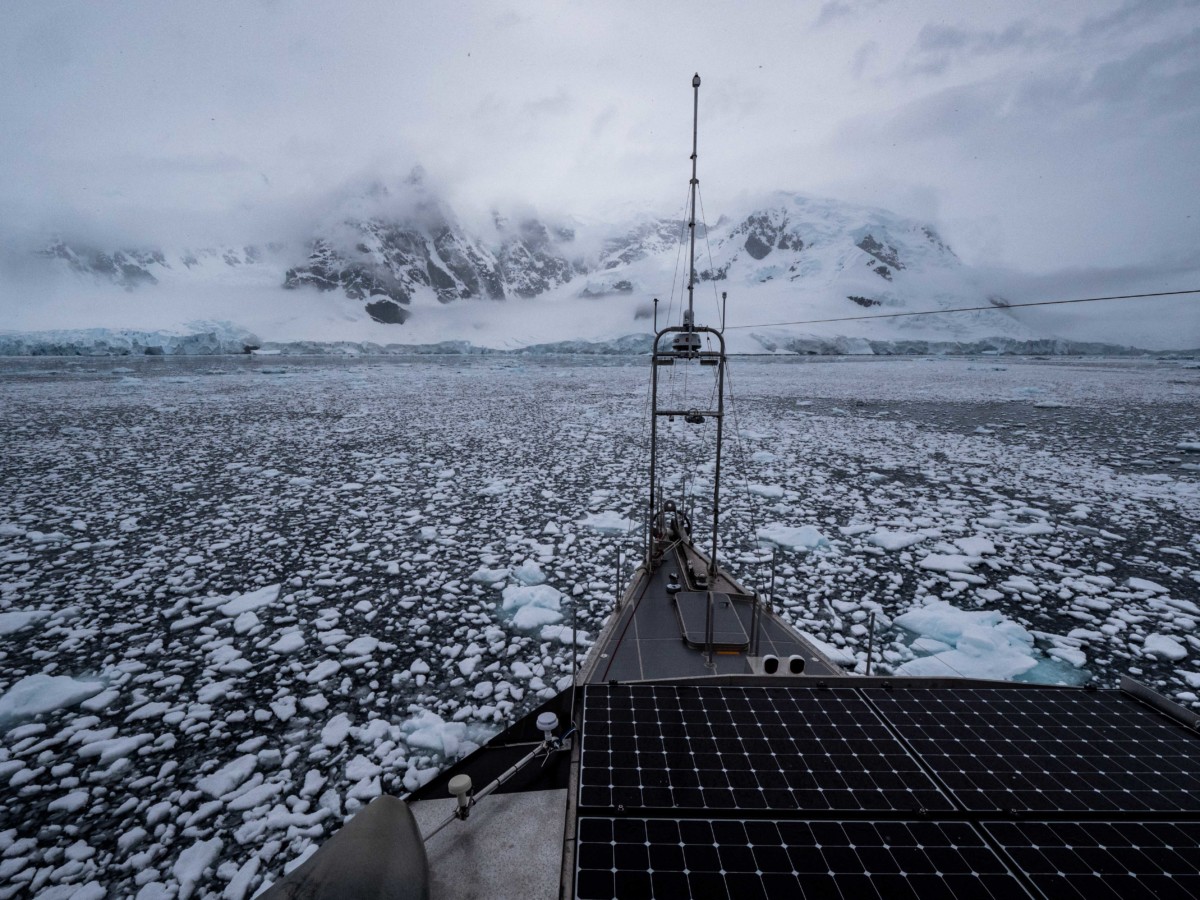 Expedition Motor Vessel Grey Wolf ini Antarctica